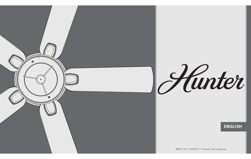 Hunter Hunter Ceiling Fan User manual
