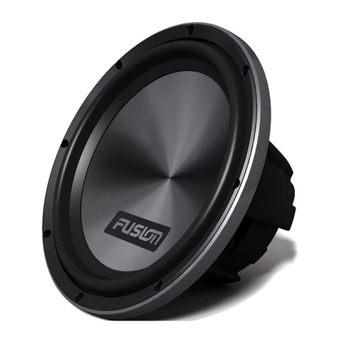 Fusion Performance PF-SW100D2 User manual