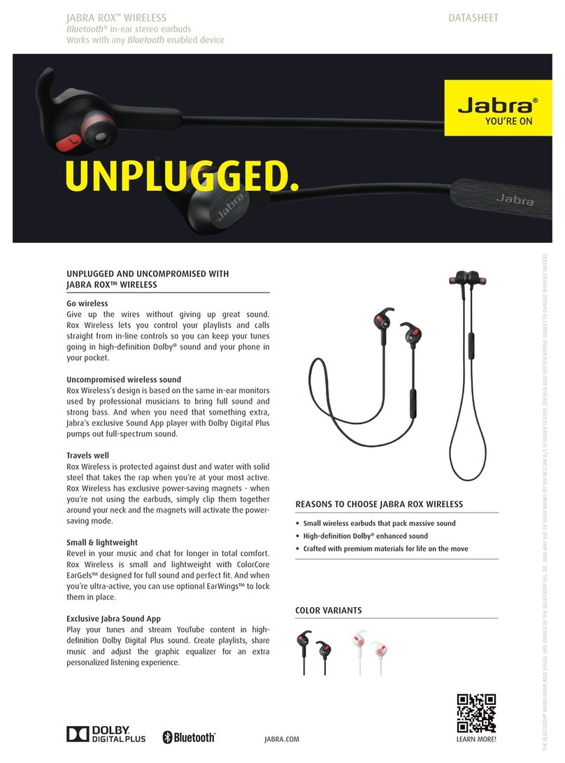 Jabra rox wireless datasheet