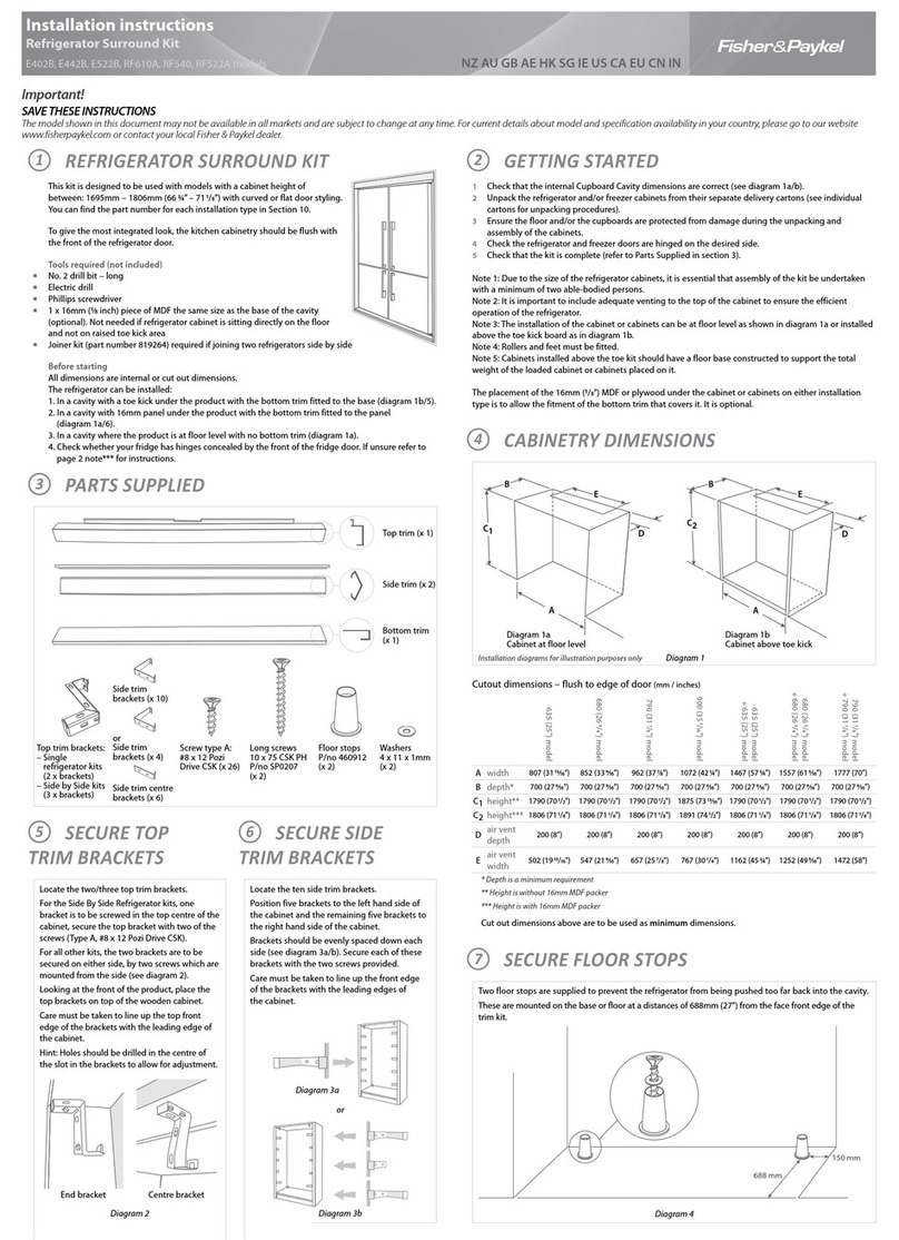 Fisher & Paykel ActiveSmart E402B User manual