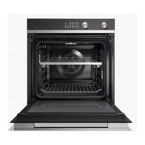 Fisher & Paykel OB60 Series Installation instructions and user guide