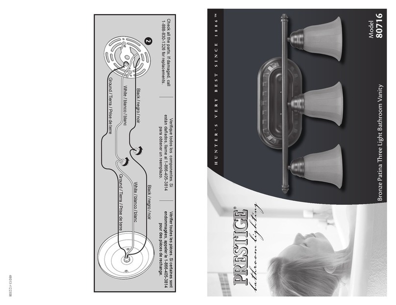 Prestige 80716 installation manual