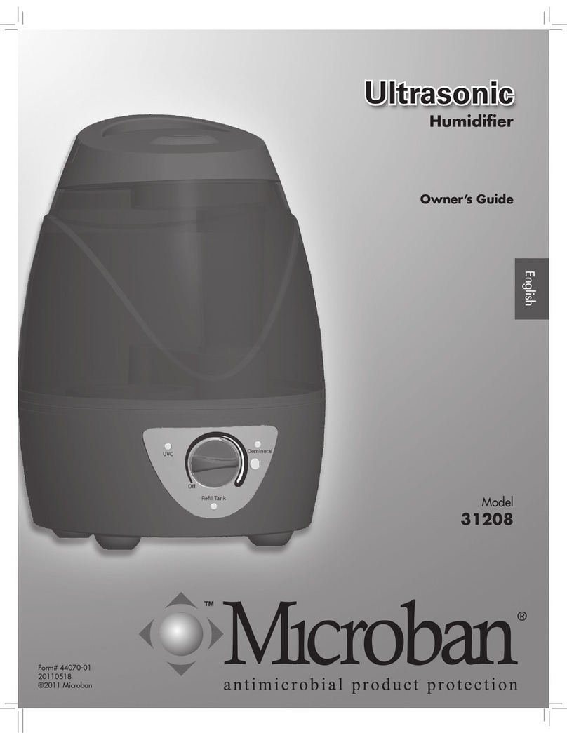 Microban 31208 owner's guide