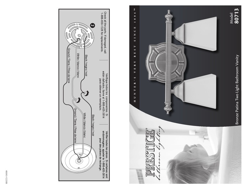 Prestige 80713 installation manual