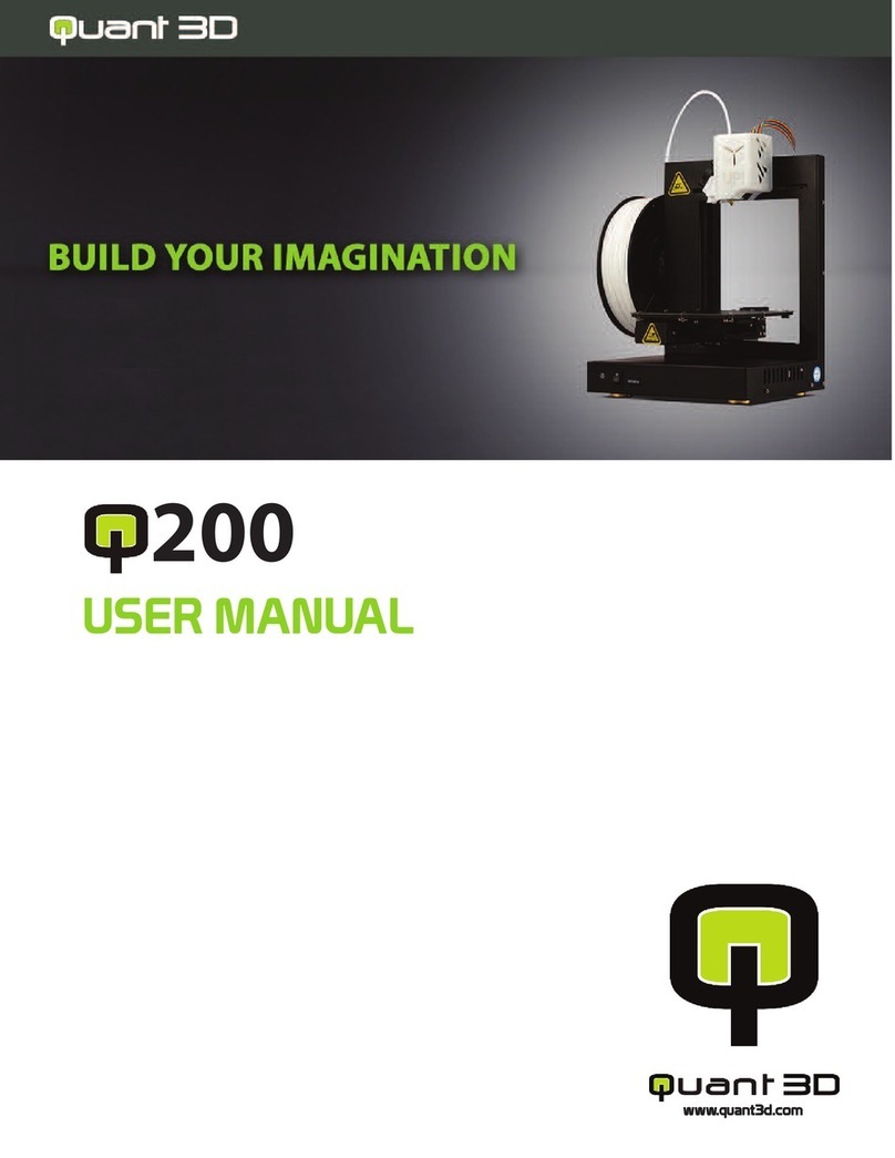 Quant 3D Q200 User manual