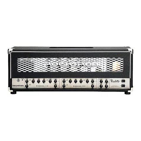 Rocktron Vendetta user manual