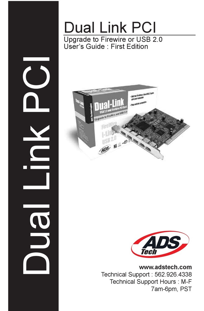 ADS Technologies DLX-180 user guide