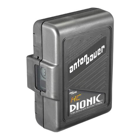 Anton/Bauer Interactive 2000 PowerCharger User manual