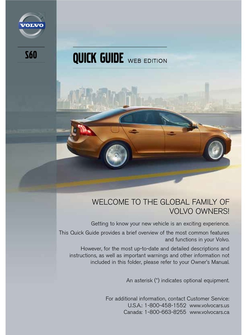 Volvo S60 - ANNEXE 931 User manual Volvo S60 - ANNEXE 931 User manual