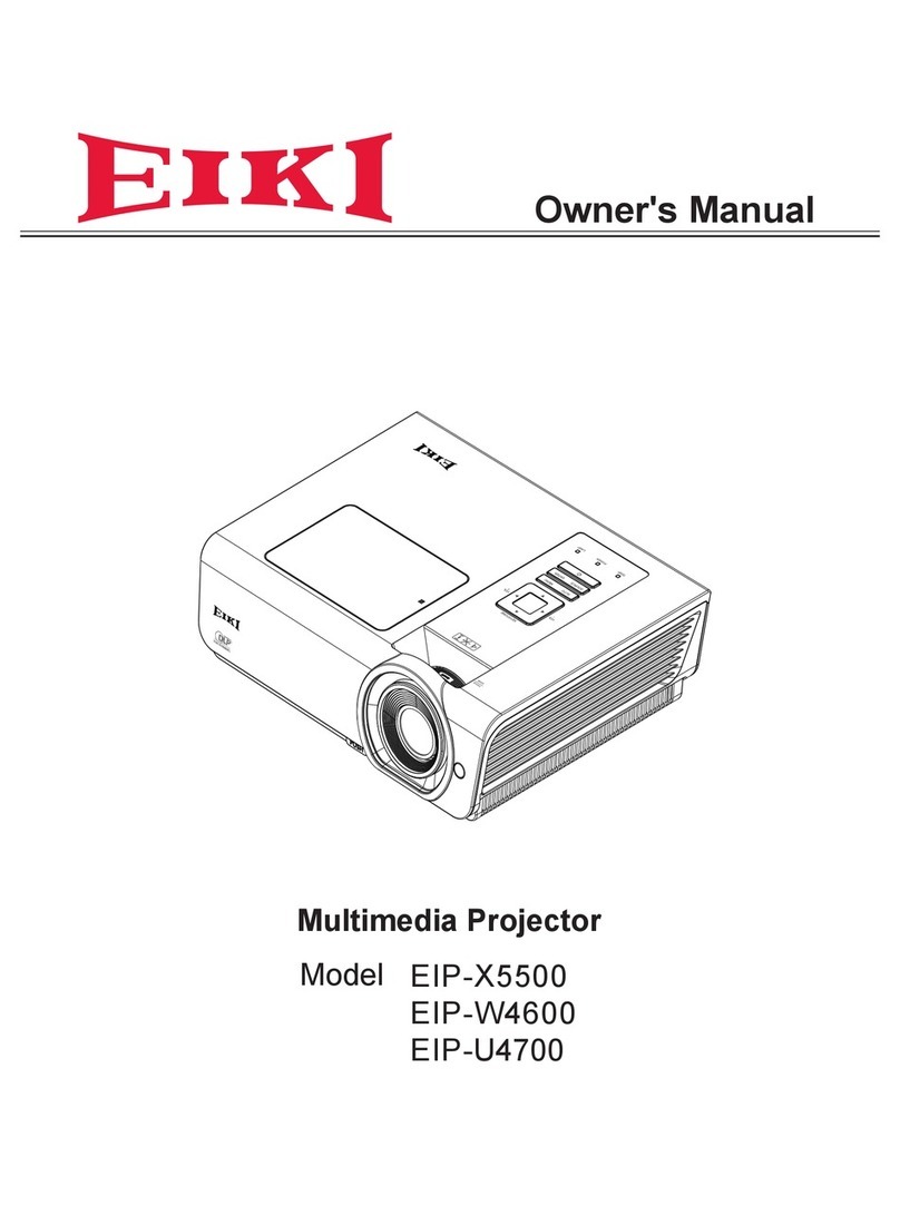 Eiki EIP-X5500 User manual
