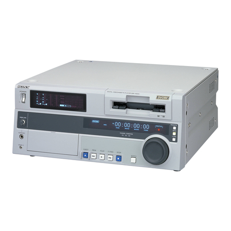 Sony DSR-1800 User manual