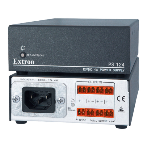 Extron electronics PS 124 User manual