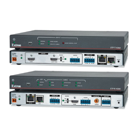 Extron electronics XTP T HDMI user guide