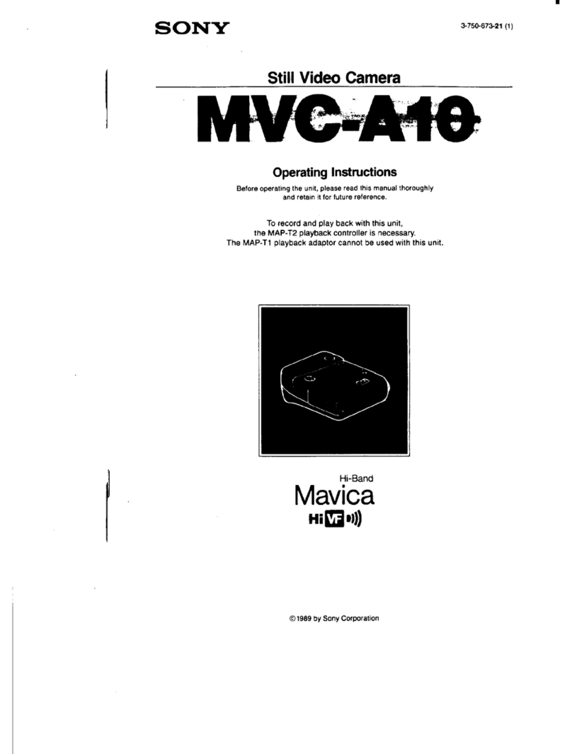 Sony Mavica MCV-A10 User manual