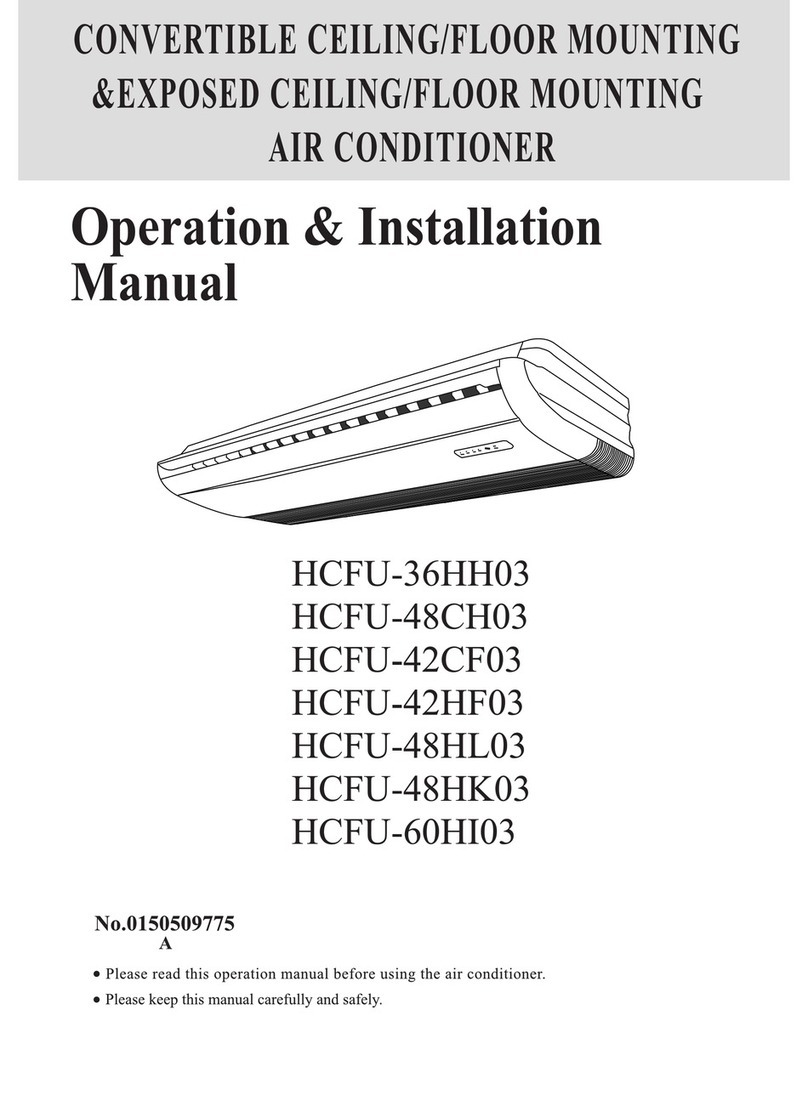 Haier HCFU-36HH03 User manual Haier HCFU-36HH03 User manual