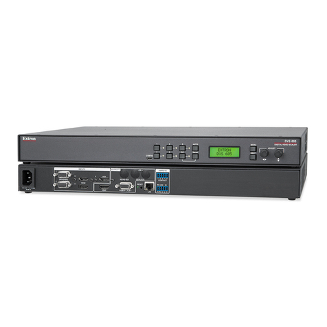 Extron electronics DVS 605 Setup guide
