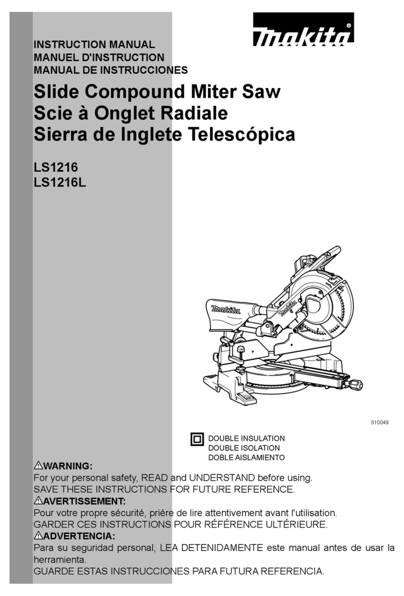 Makita LS1216 instruction manual