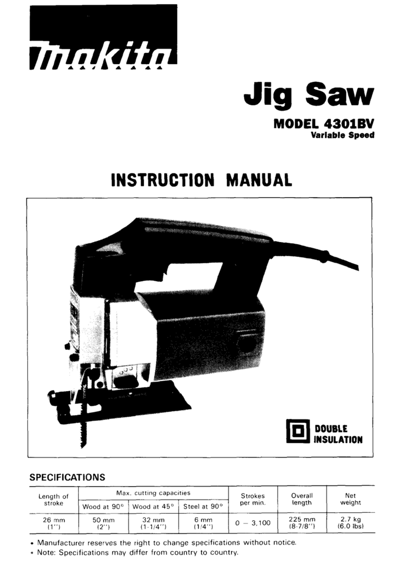 Makita 4301BV User manual