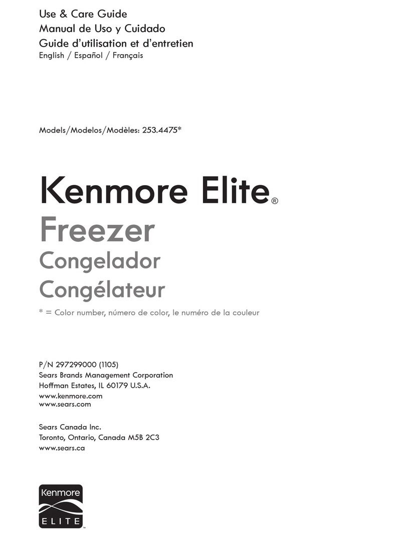 Kenmore ELITE 253.4475 Series Use & care guide