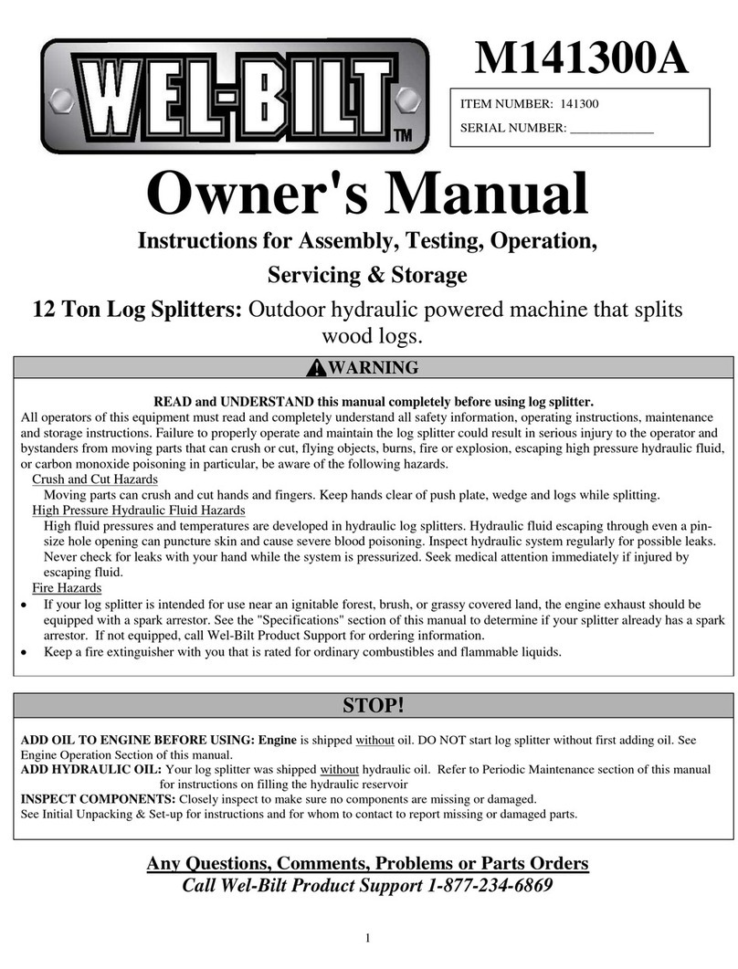 Welbilt M141300A owner's manual