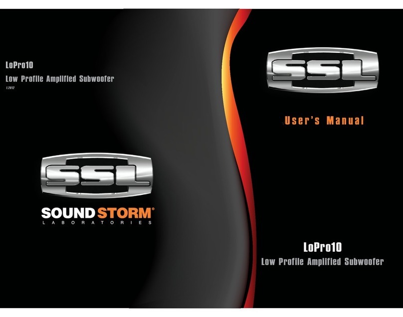 Ssl LOPRO10 user manual