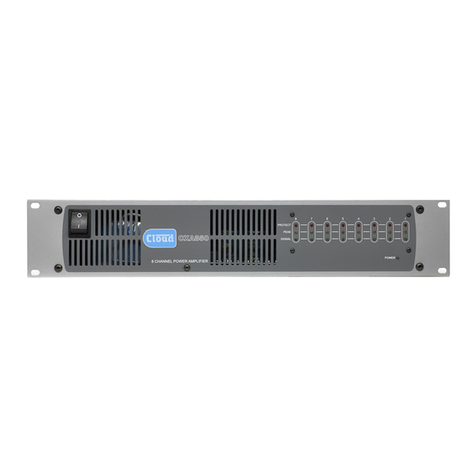 Cloud CX-A850 Operation manual
