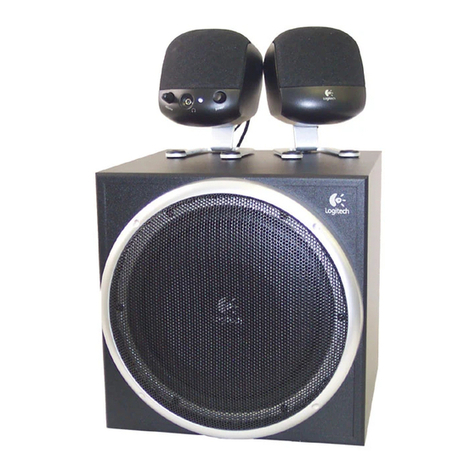 Logitech Z-340 User manual Logitech Z-340 User manual