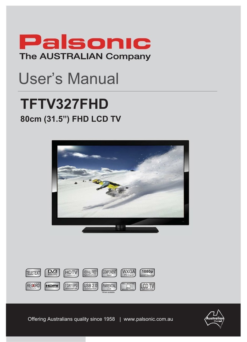 Palsonic TFTV327FHD User manual