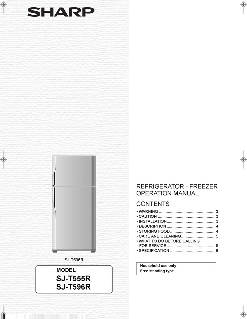 Sharp SJ-T555R User manual