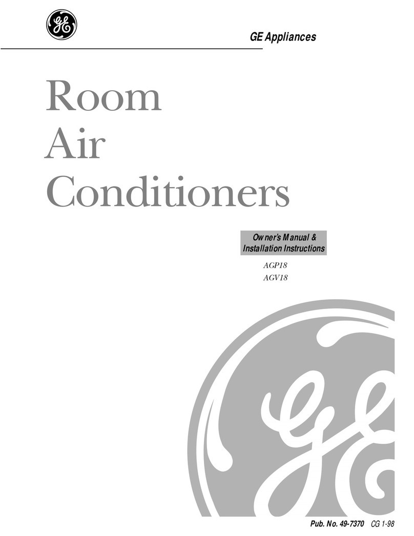 GE AGP18 Operating instructions GE AGP18 Operating instructions
