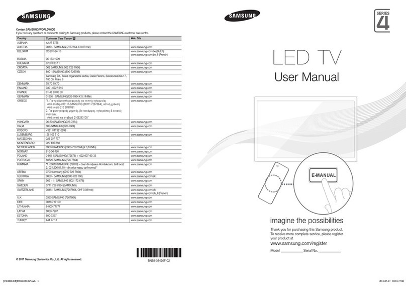 Samsung Series 4+ User manual