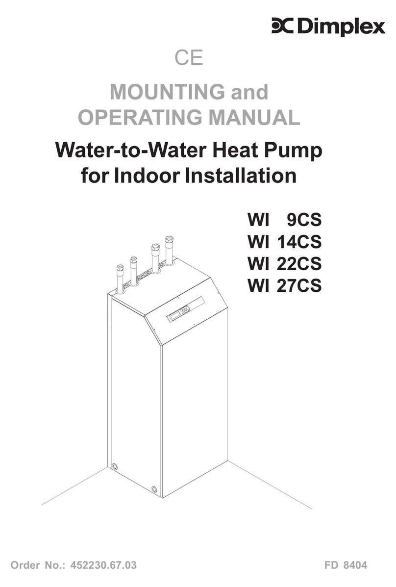 Dimplex WI 27CS operating manual