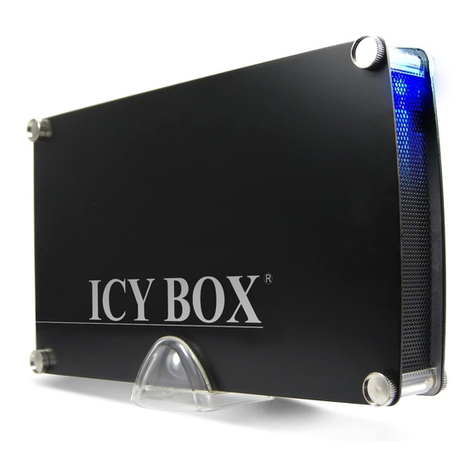 Icy Box IB-351StU3-B User manual Icy Box IB-351StU3-B User manual