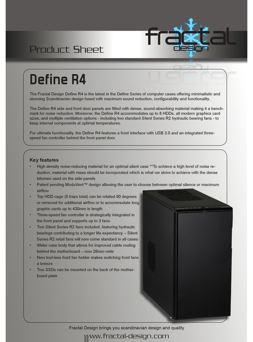 Fractal design Define R4 Product sheet
