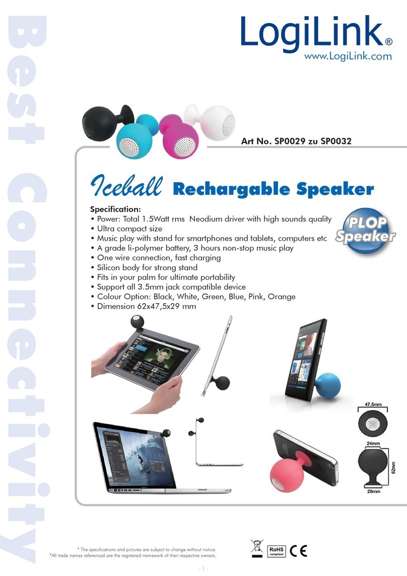 LogiLink Iceball SP0029 Brochure & specs