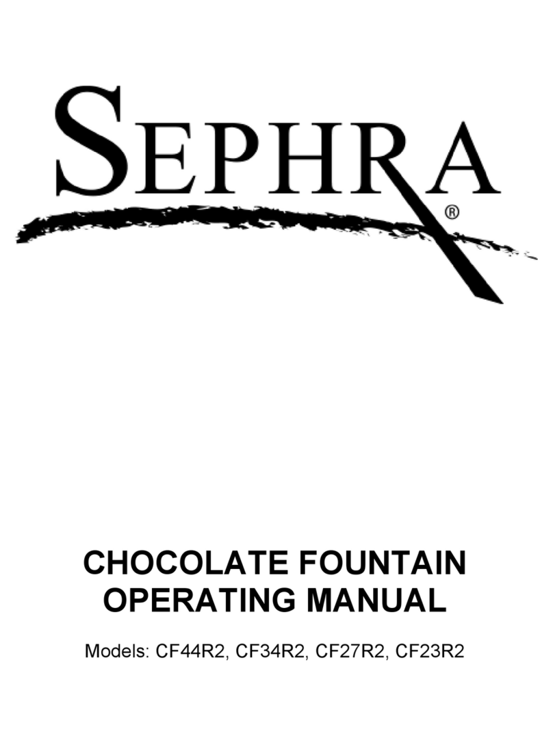 Sephra CF44R2 operating manual