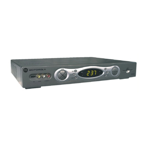 Motorola TIME WARNER DCT6200 User manual