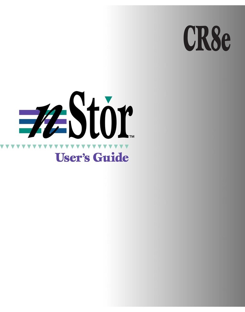 nStor CR8e user guide