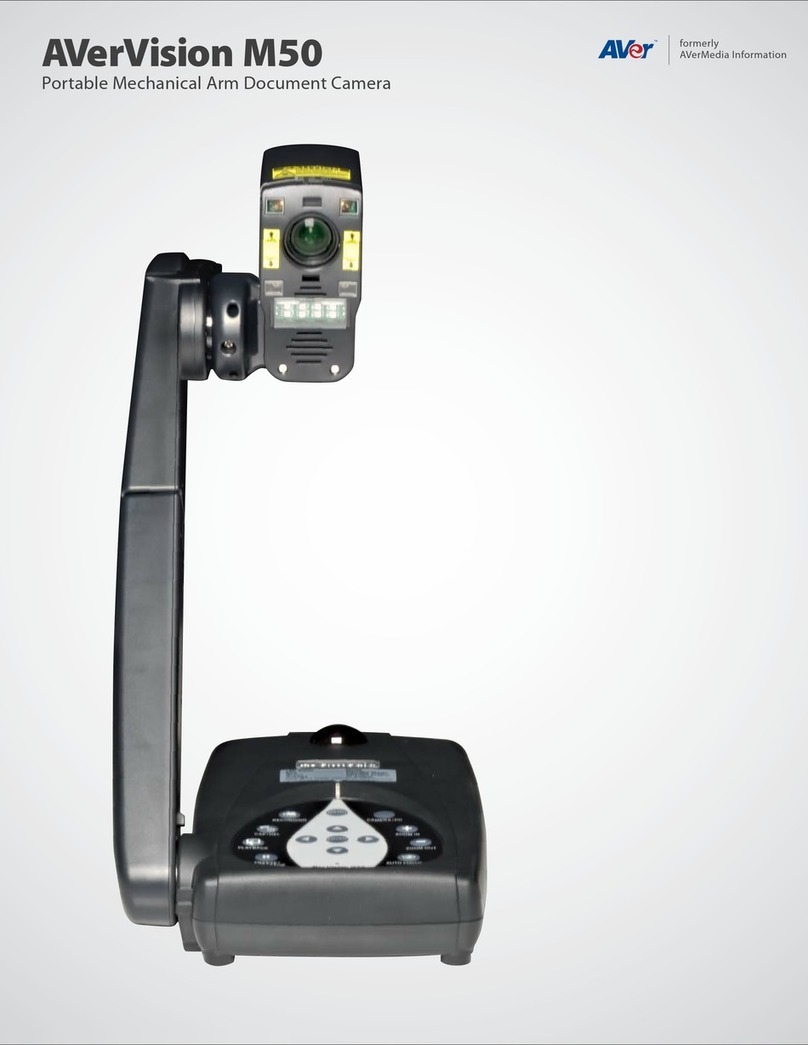 AVer AVerVision M50 User manual AVer AVerVision M50 User manual