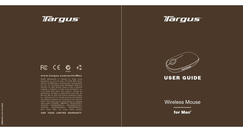 Tragus Wireless Mouse User manual