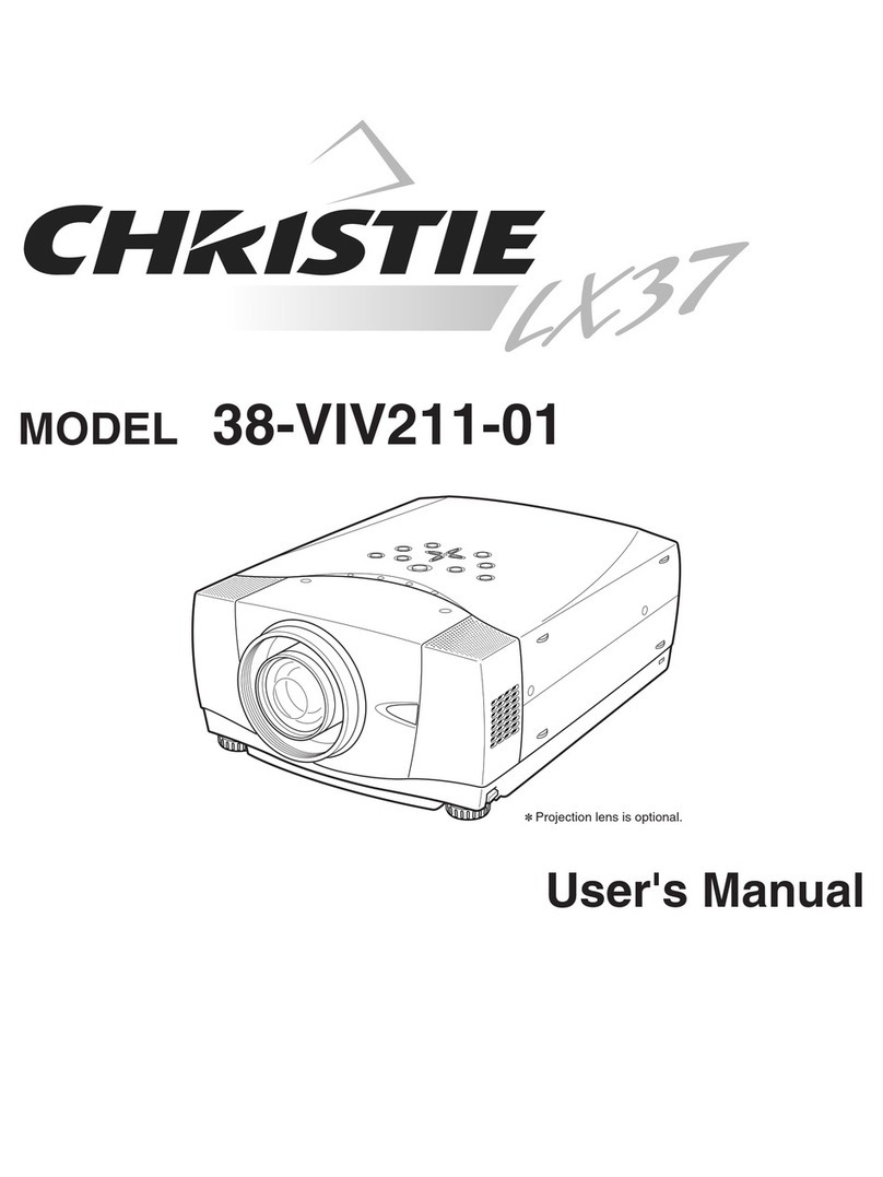 Christie 38-VIV211-01 user manual