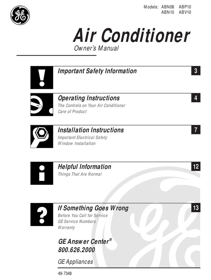 GE ABN08 User manual