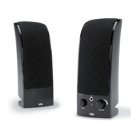 Cyber Acoustics CA-2402 owner's guide
