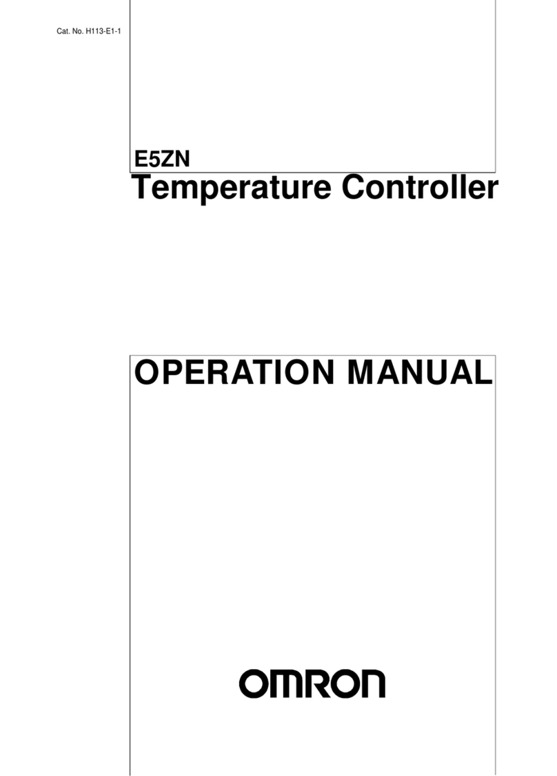 Omron E5ZN Series User manual