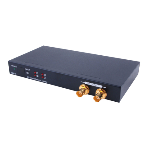 CYP CSDI-42 User manual