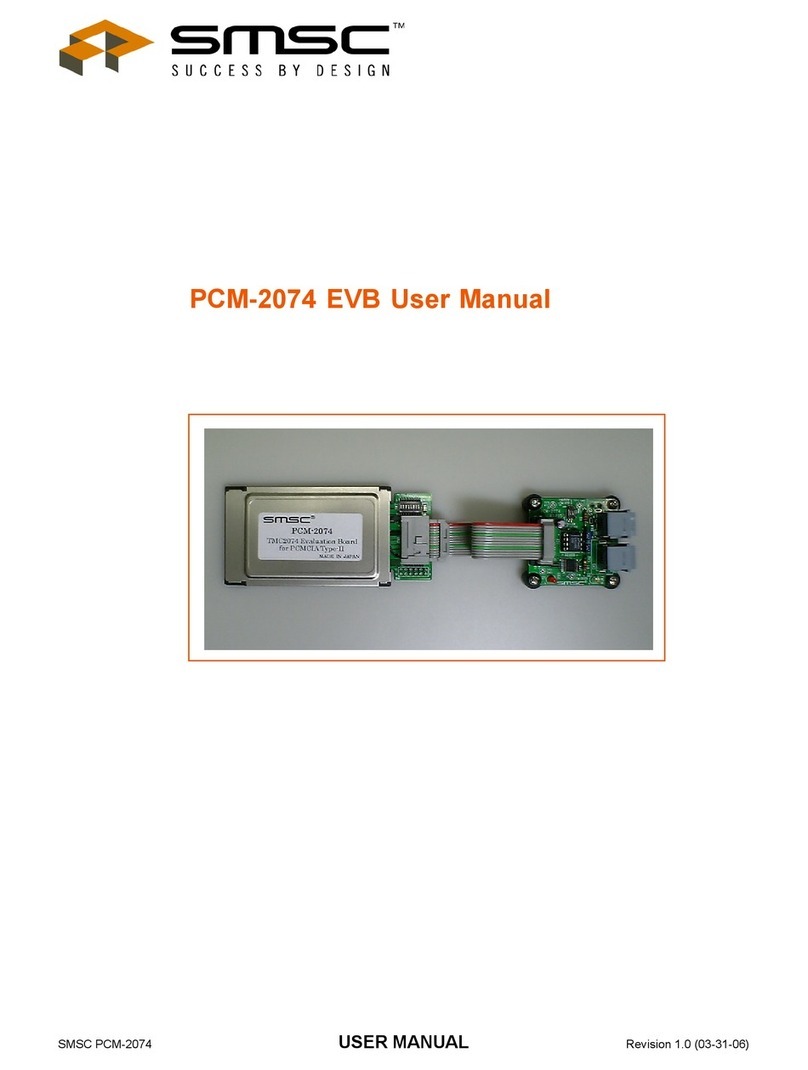 SMSC PCM-2074 User manual