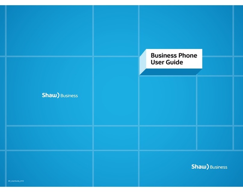 Shaw Business Phone user guide