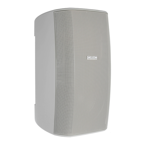 QSC AcousticDesign AD-S82 user manual