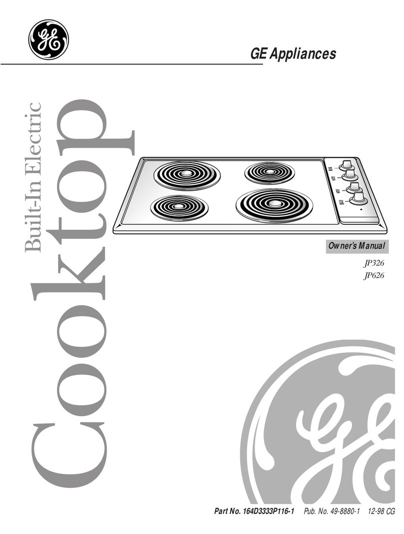 GE JP326 User manual