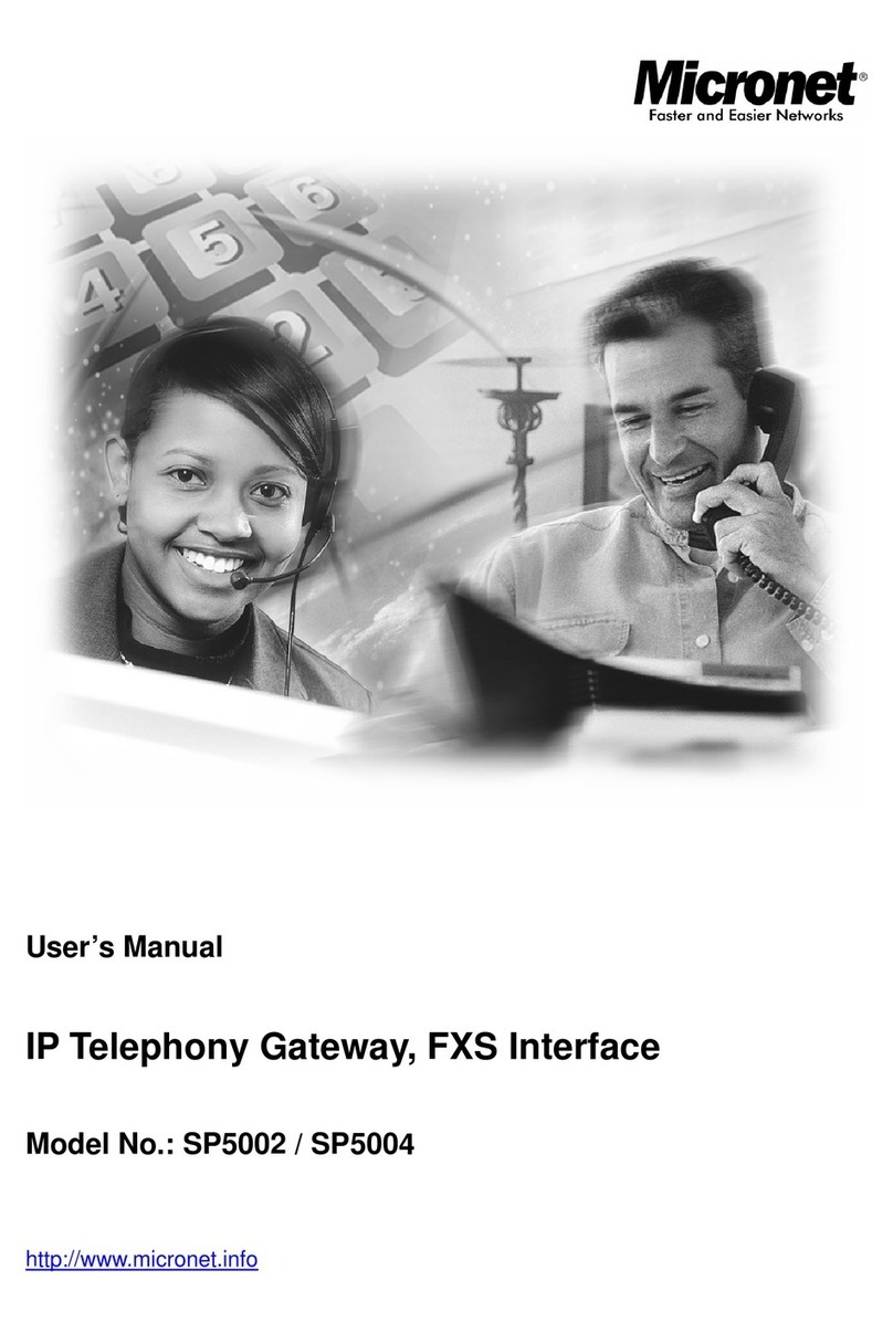 MicroNet SP5002 User manual MicroNet SP5002 User manual